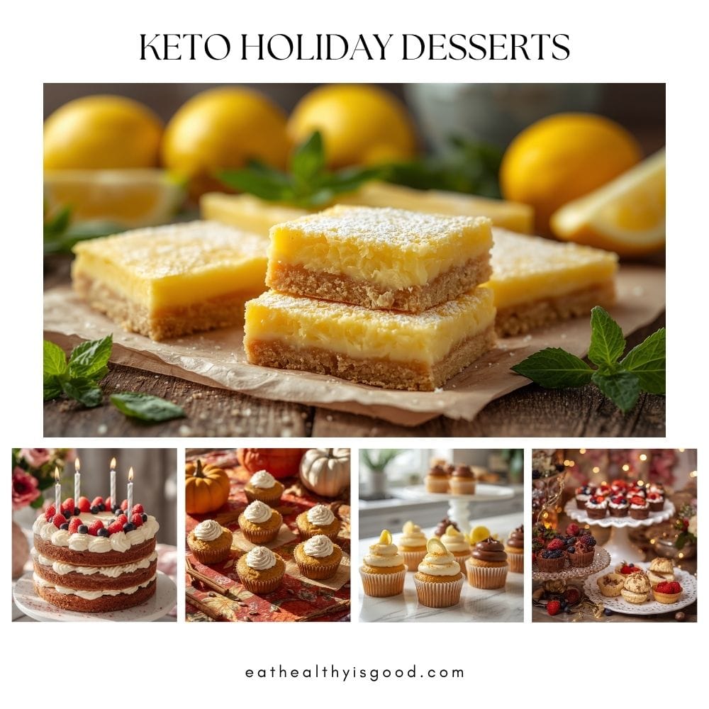 Keto Holiday Desserts