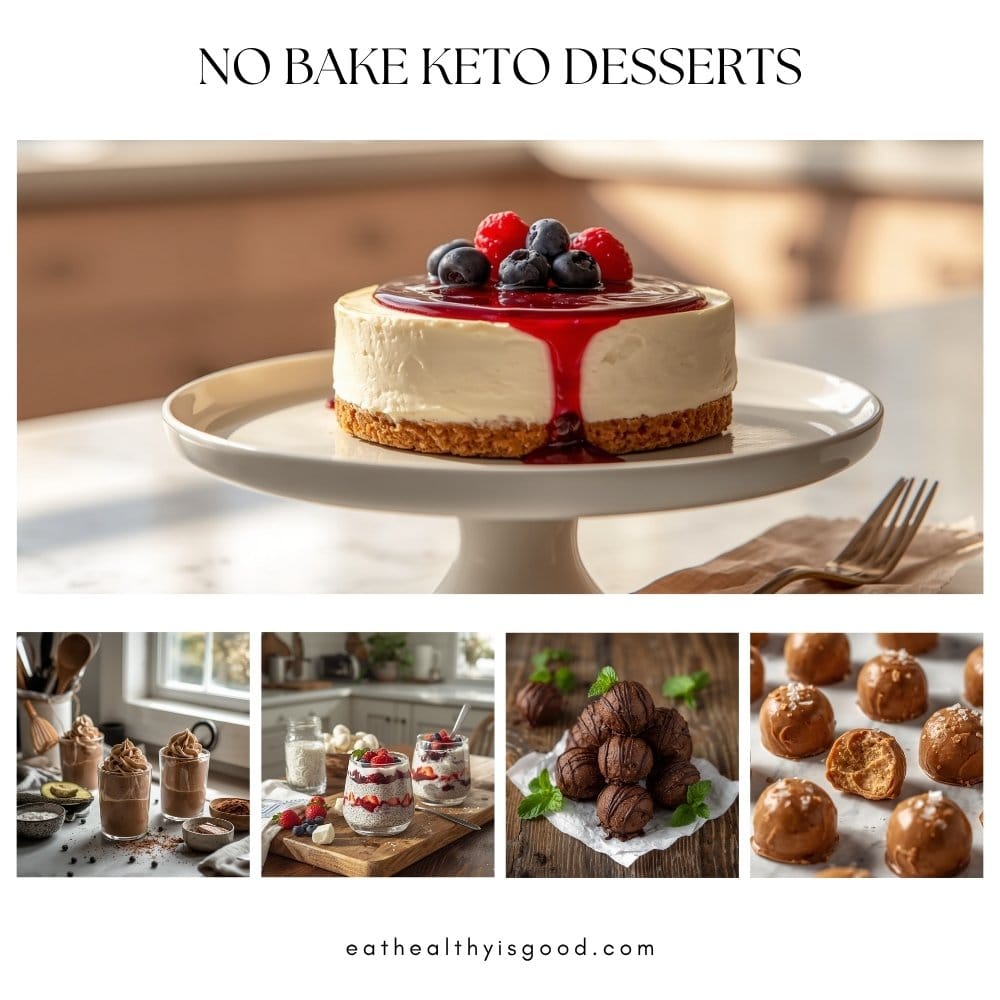 No Bake Keto Desserts