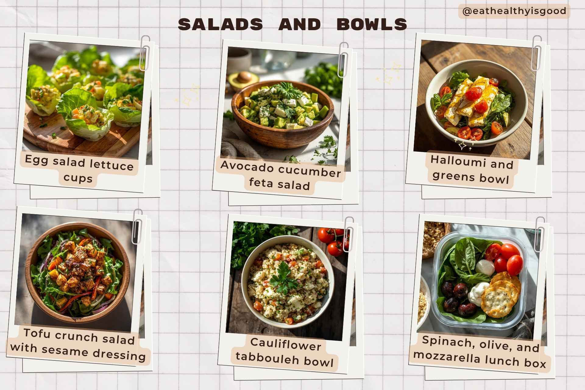 Salads and bowls