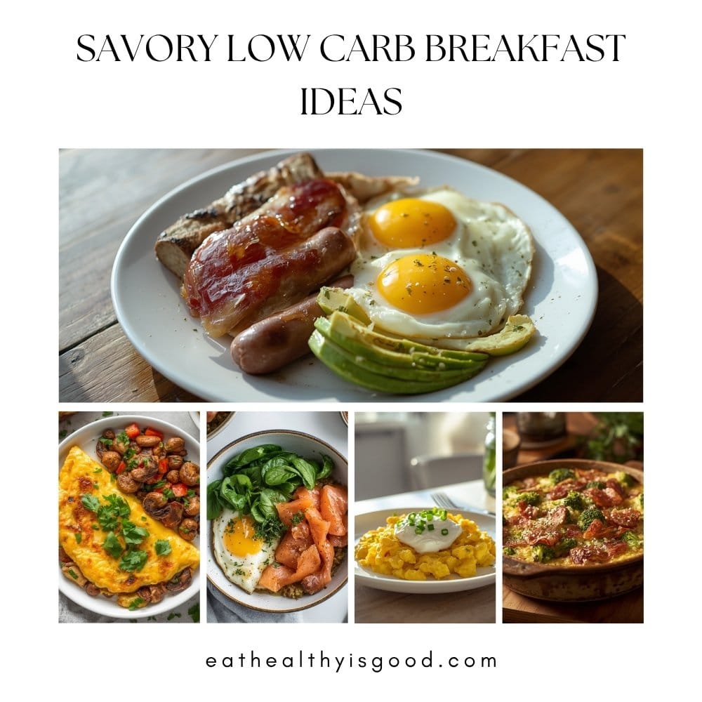 Savory Low Carb Breakfast Ideas Savory Low Carb Breakfast Ideas