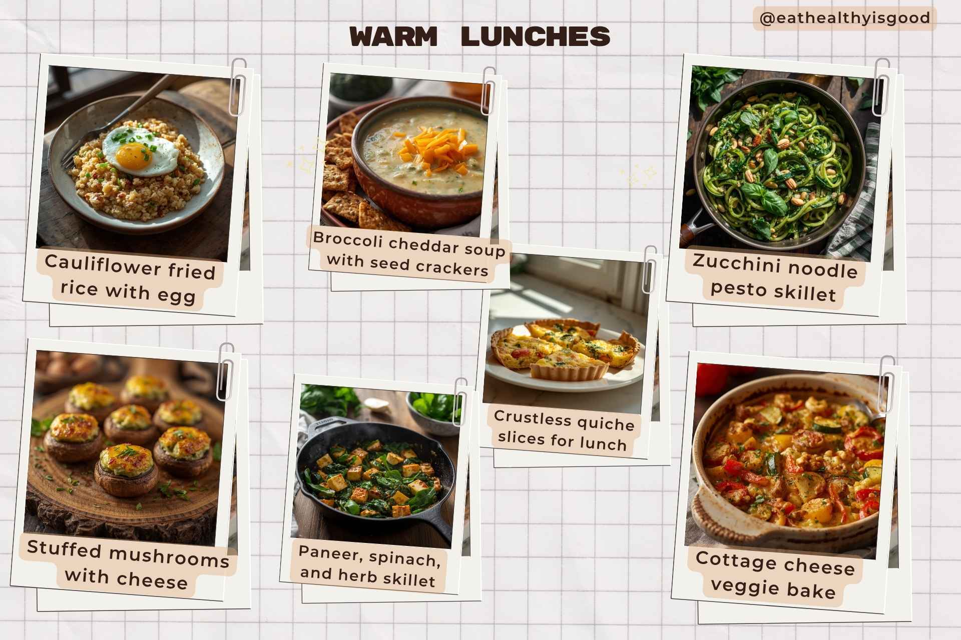 Warm lunches