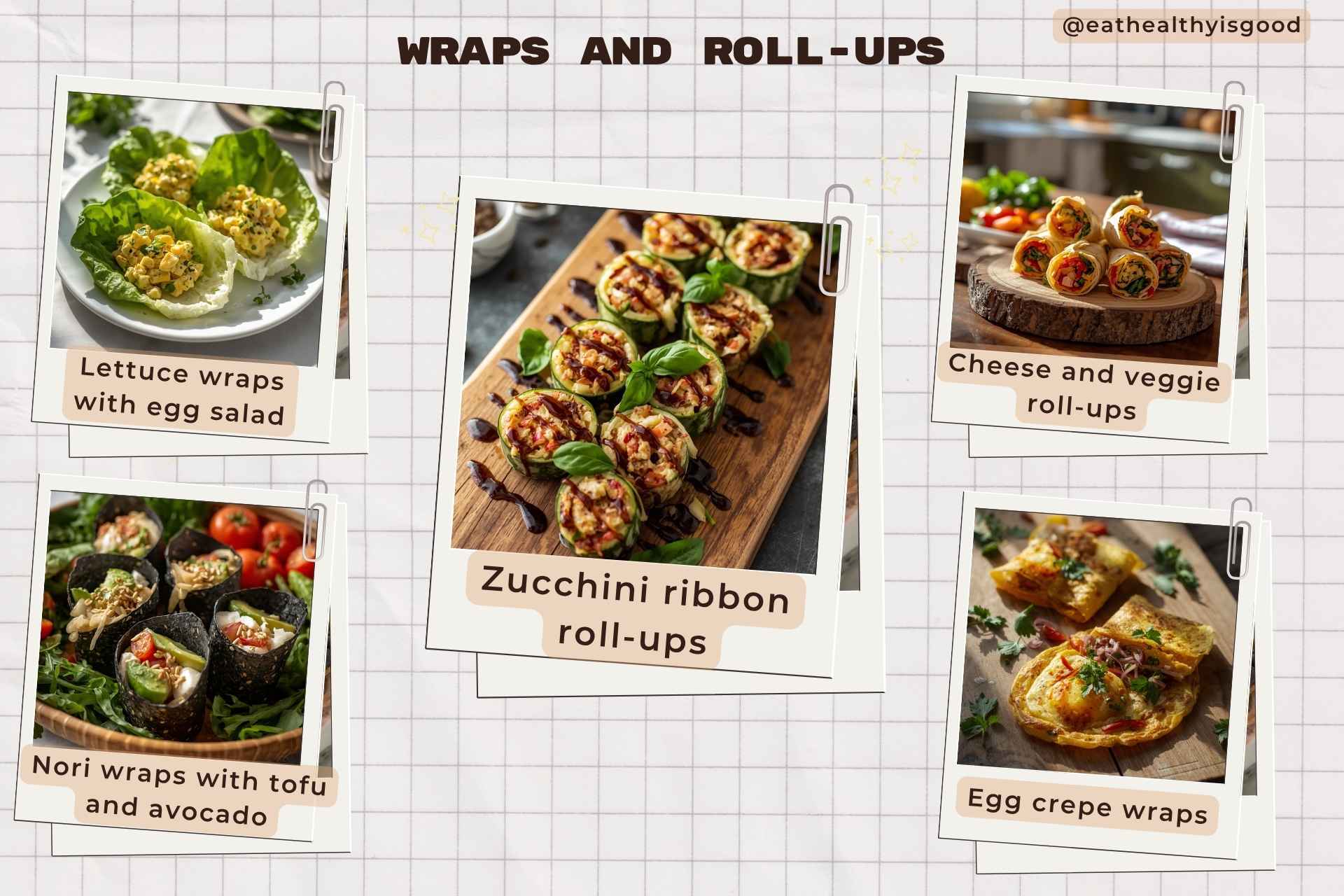 Wraps and roll-ups