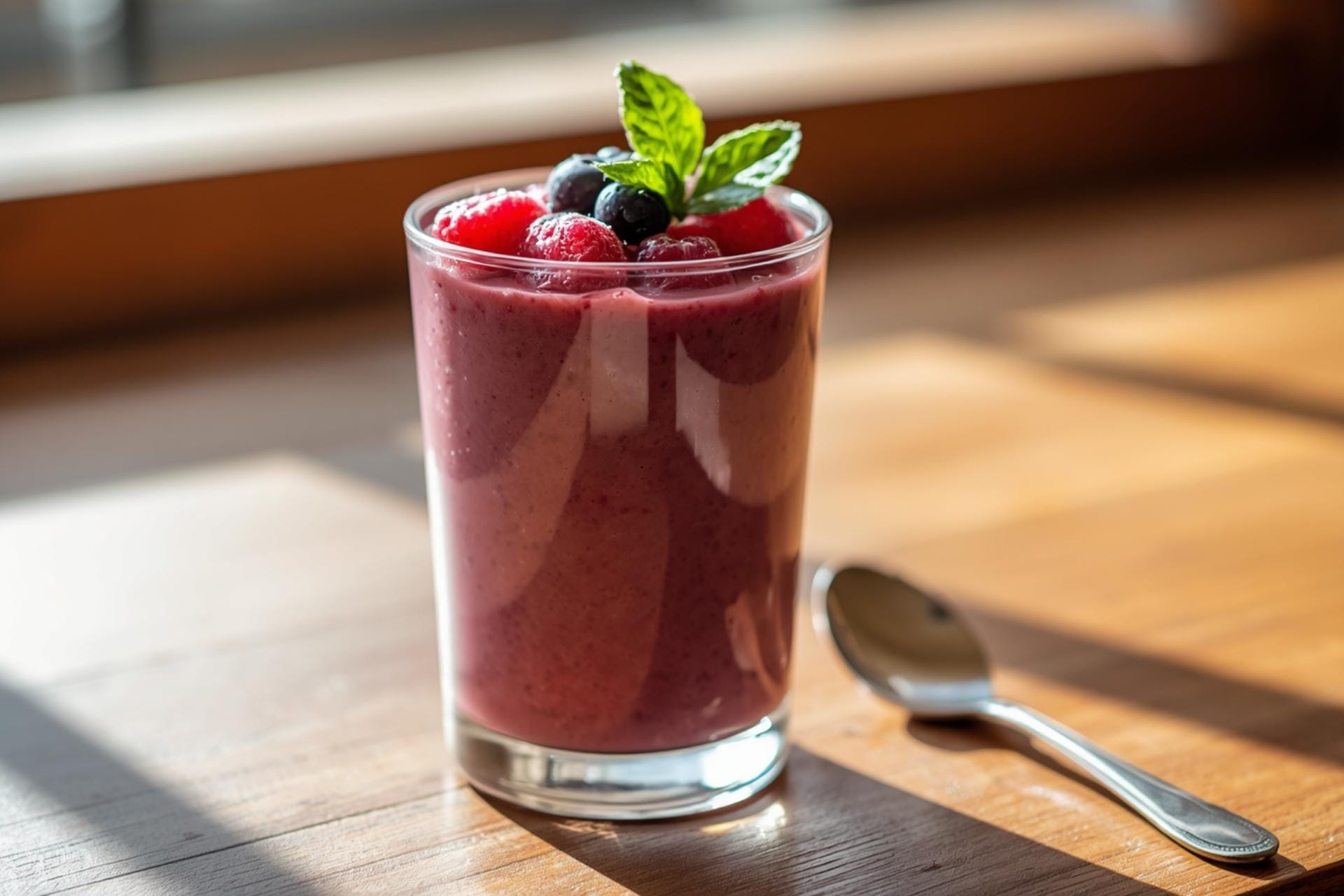 Berry Greek Yogurt Smoothie