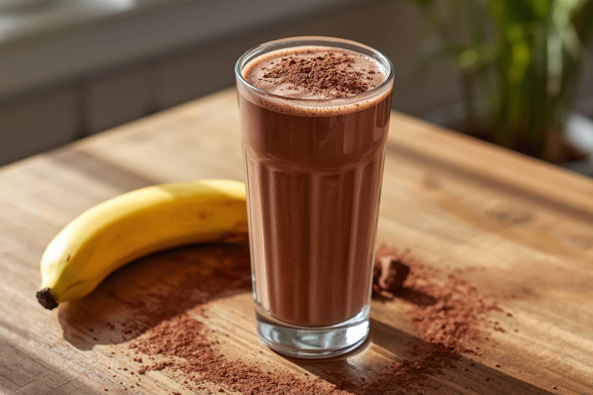Chocolate Banana Recovery Shake
