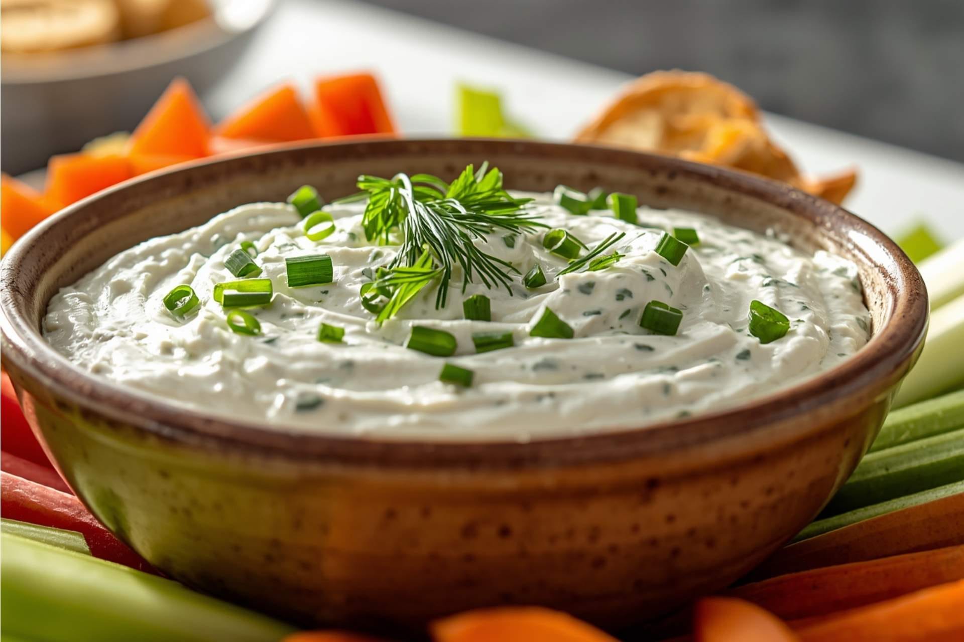 Cottage Cheese Ranch Dip