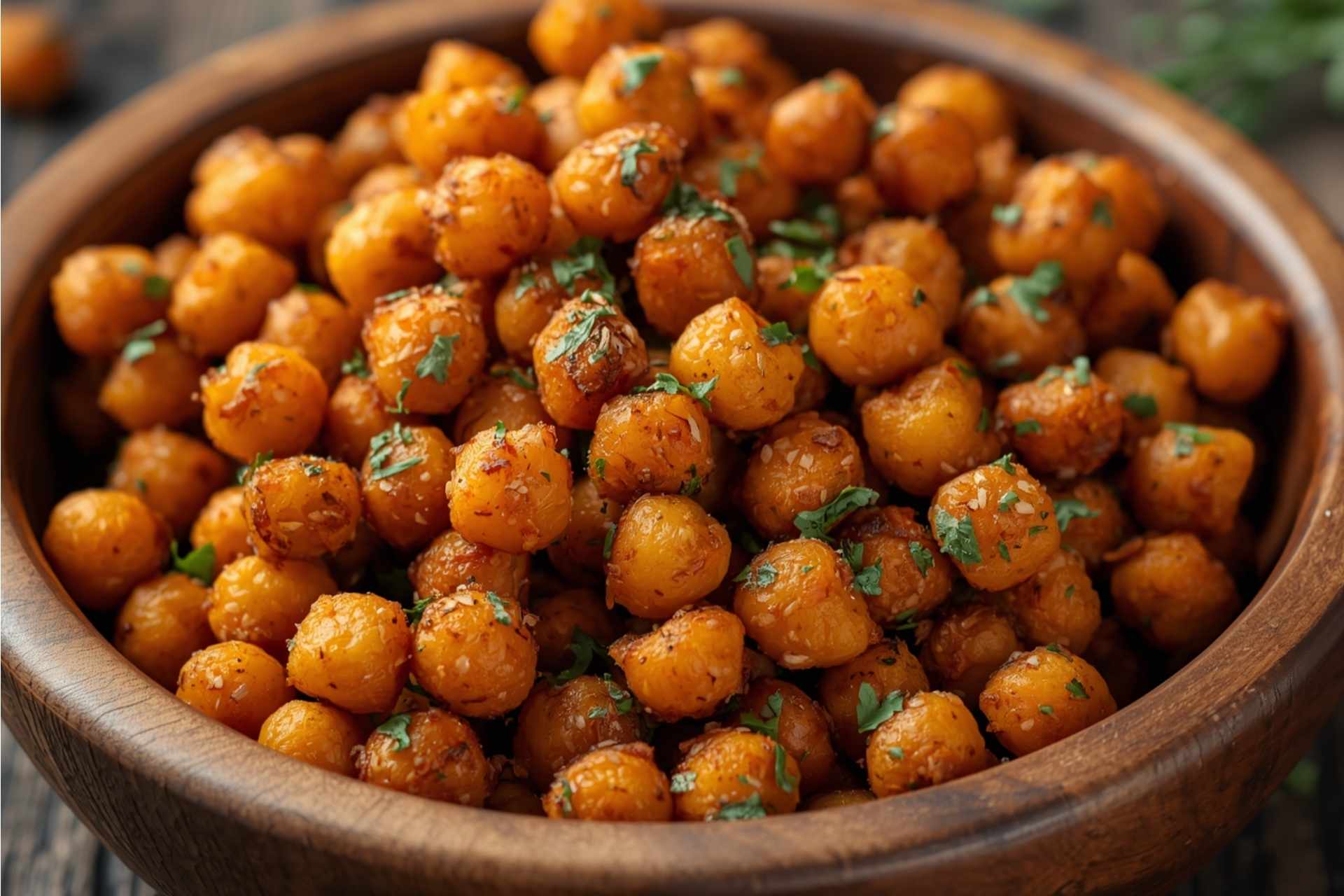 Crispy Roasted Chickpeas