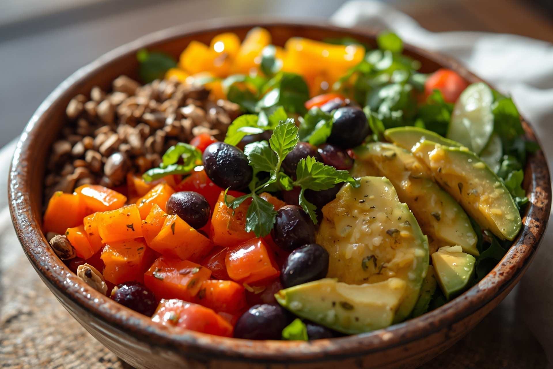 Mediterranean Vegetarian Power Bowl