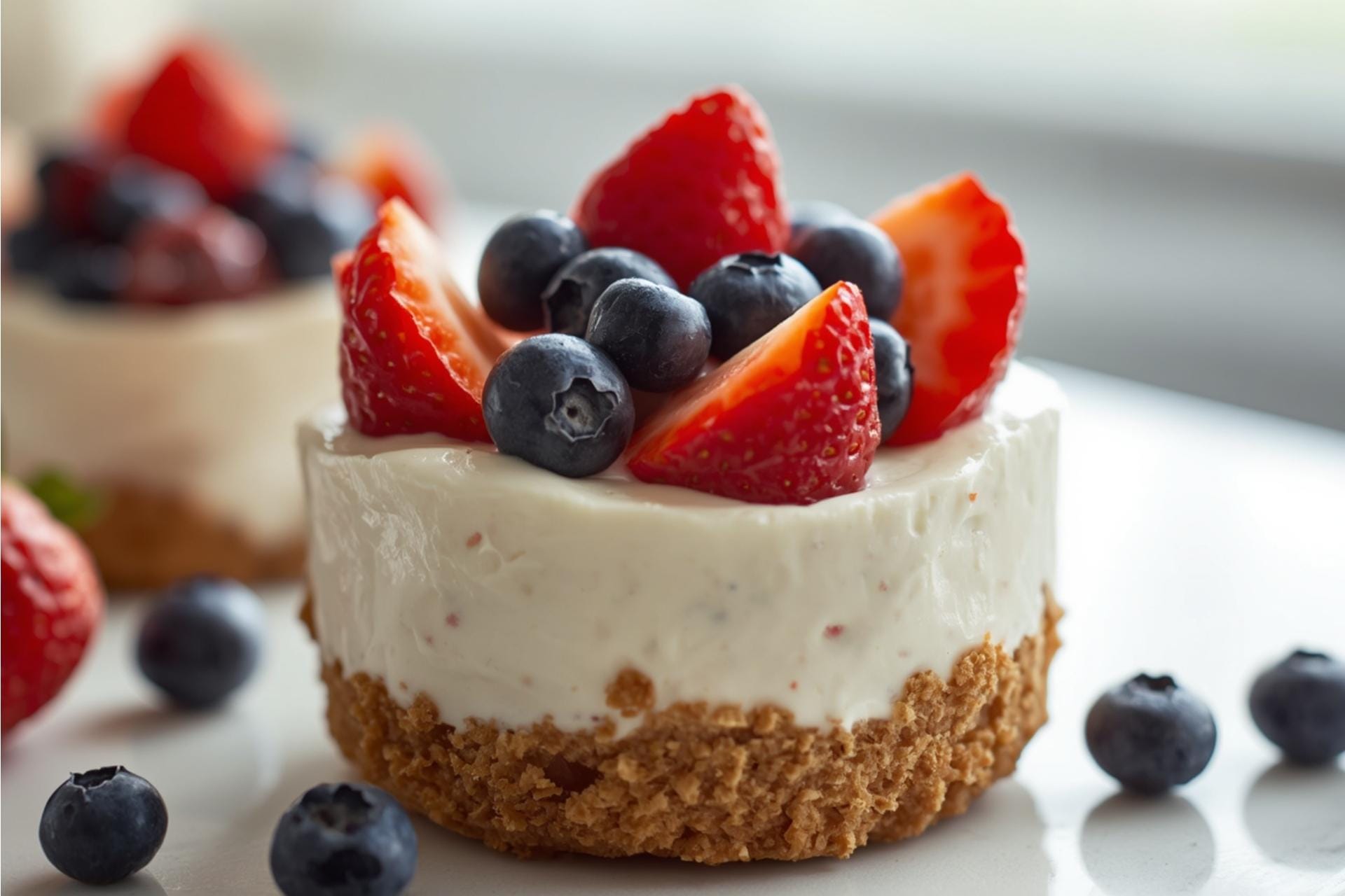 Mini Cheesecake Yogurt Bowl