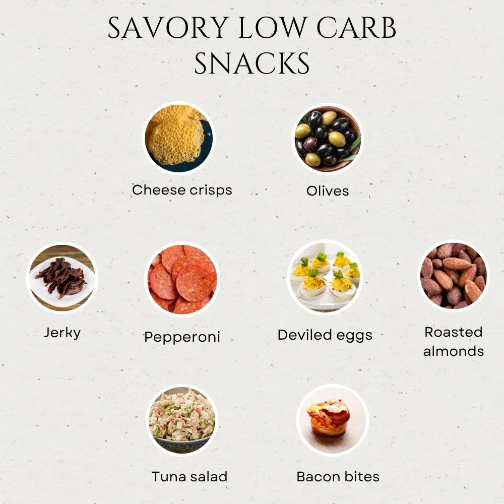 Savory Low Carb Snacks