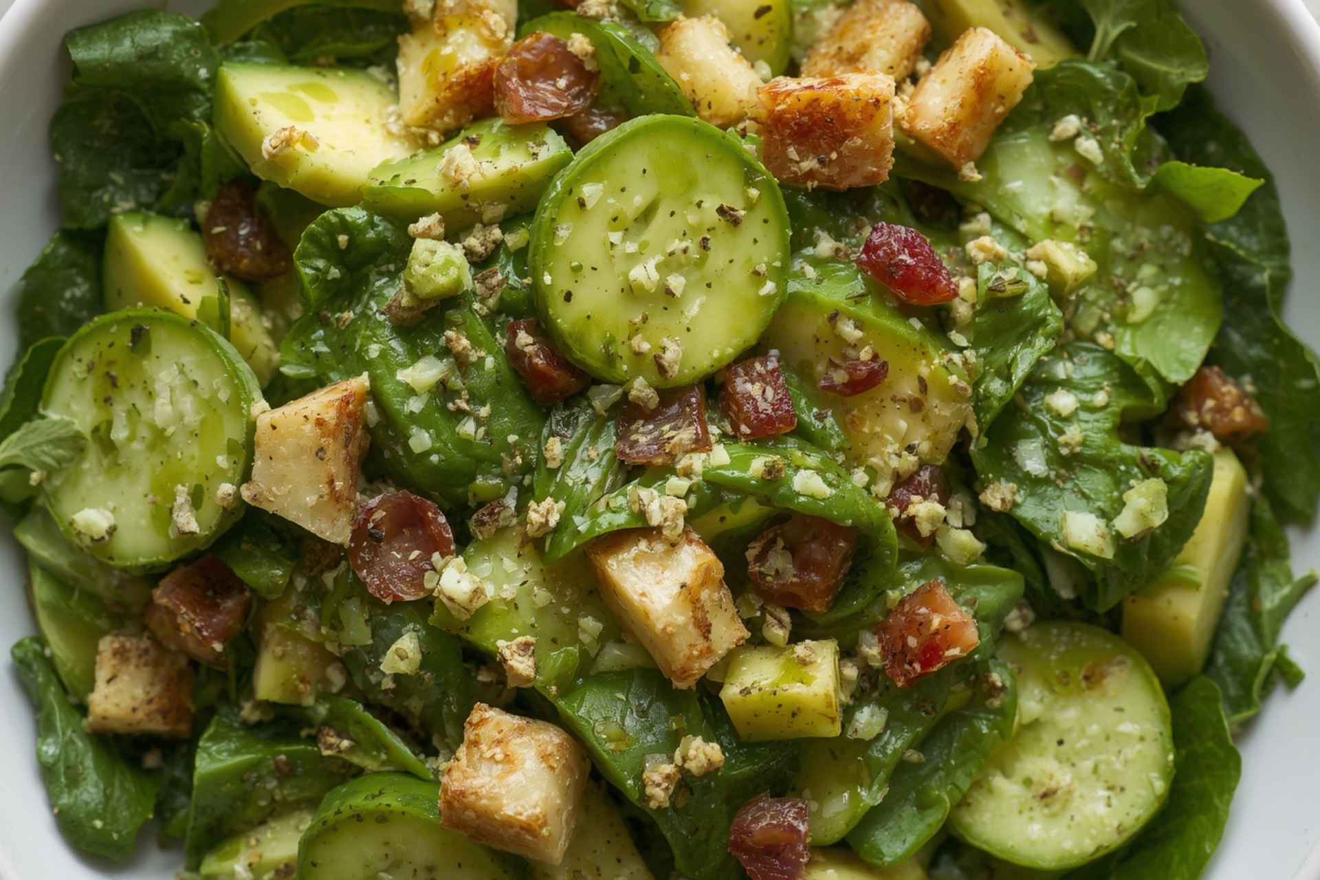 Avocado Cucumber Salad