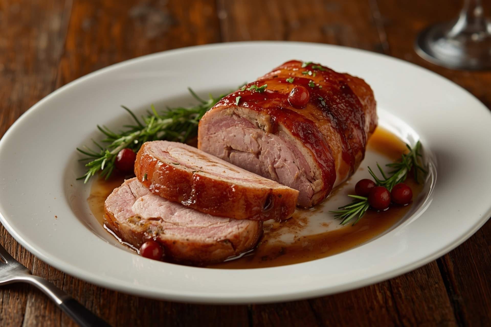 Bacon-Wrapped Pork Tenderloin