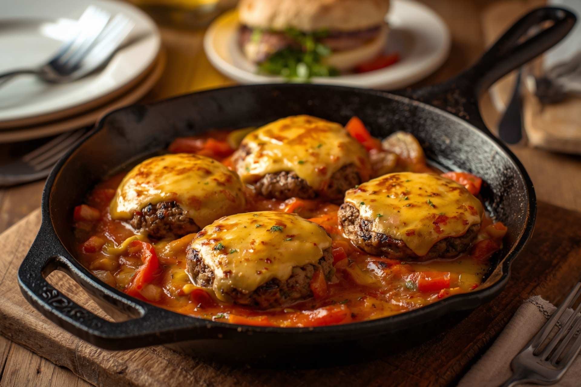 Cheeseburger Skillet