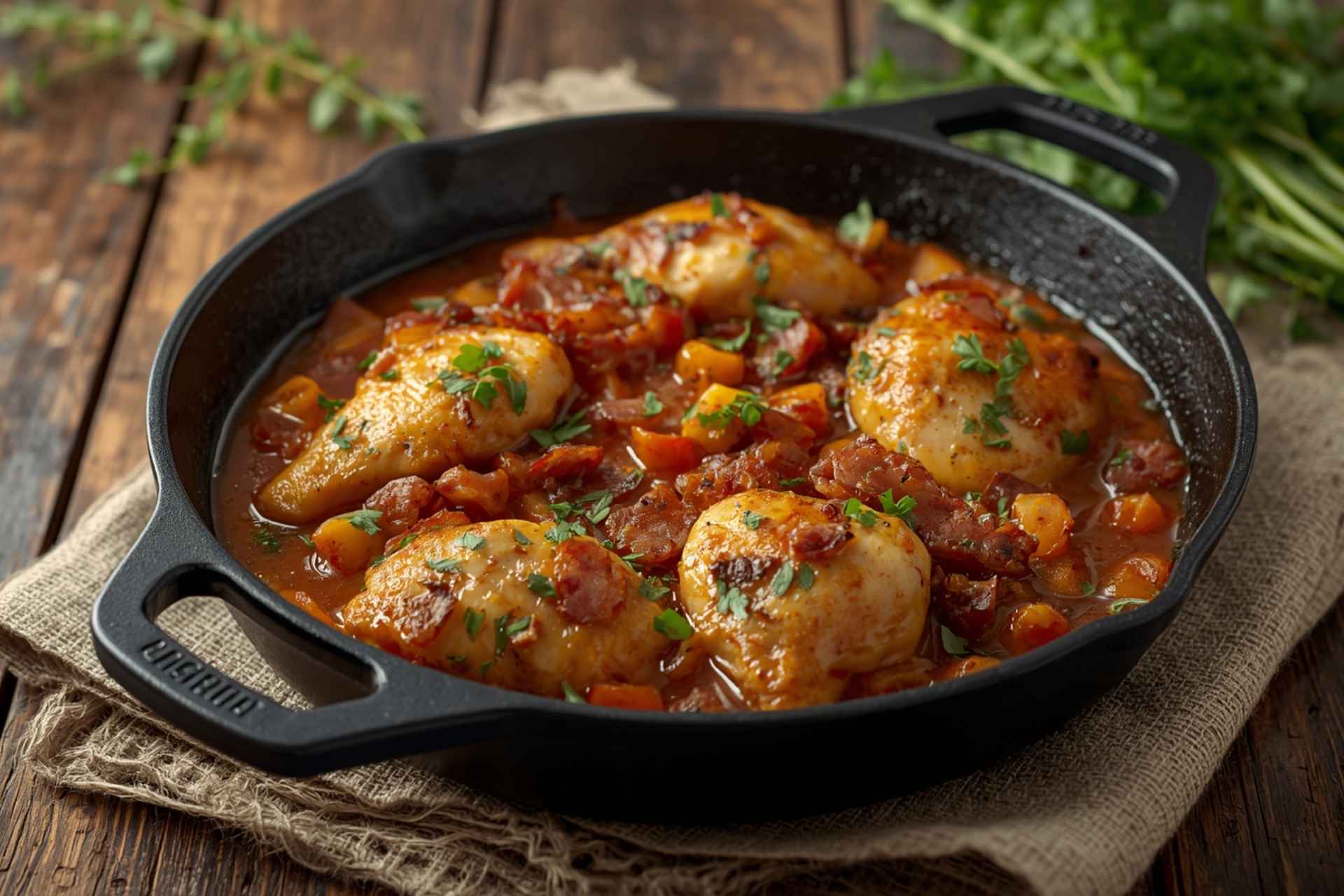 Chicken Bacon Skillet