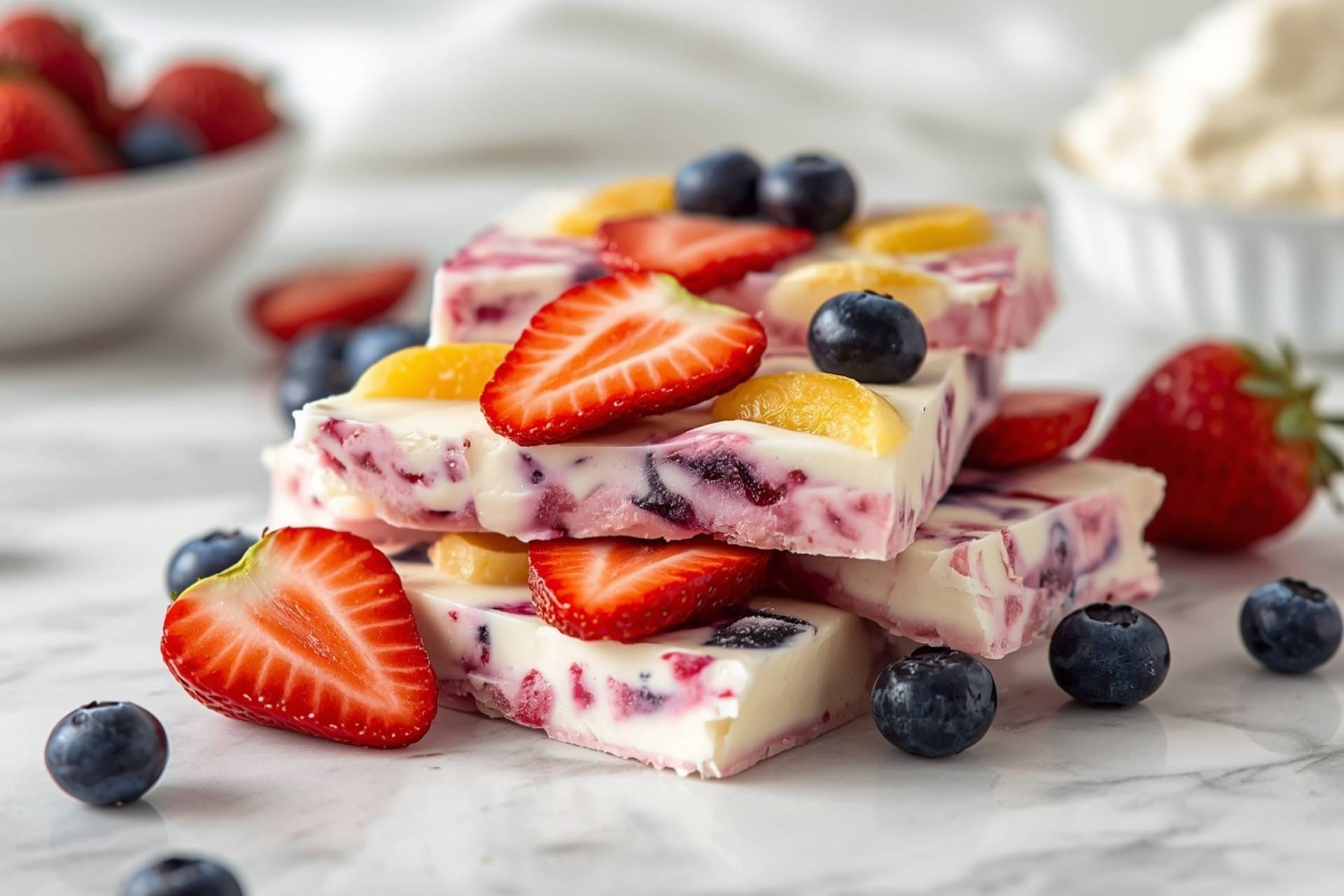 Frozen Yogurt Bark