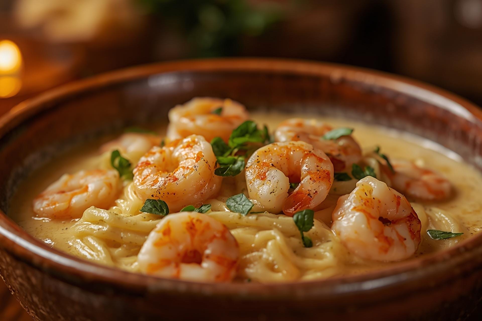 Shrimp Alfredo