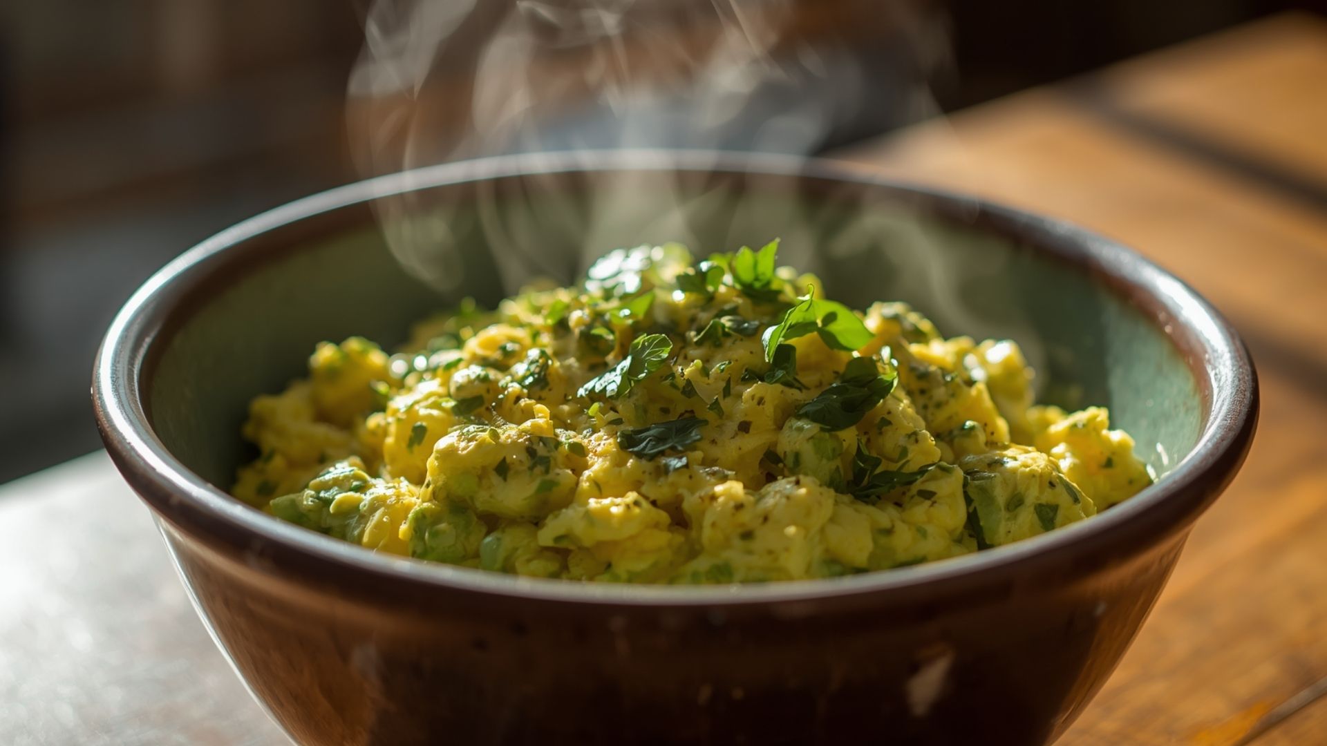 Avocado Scrambled Eggs