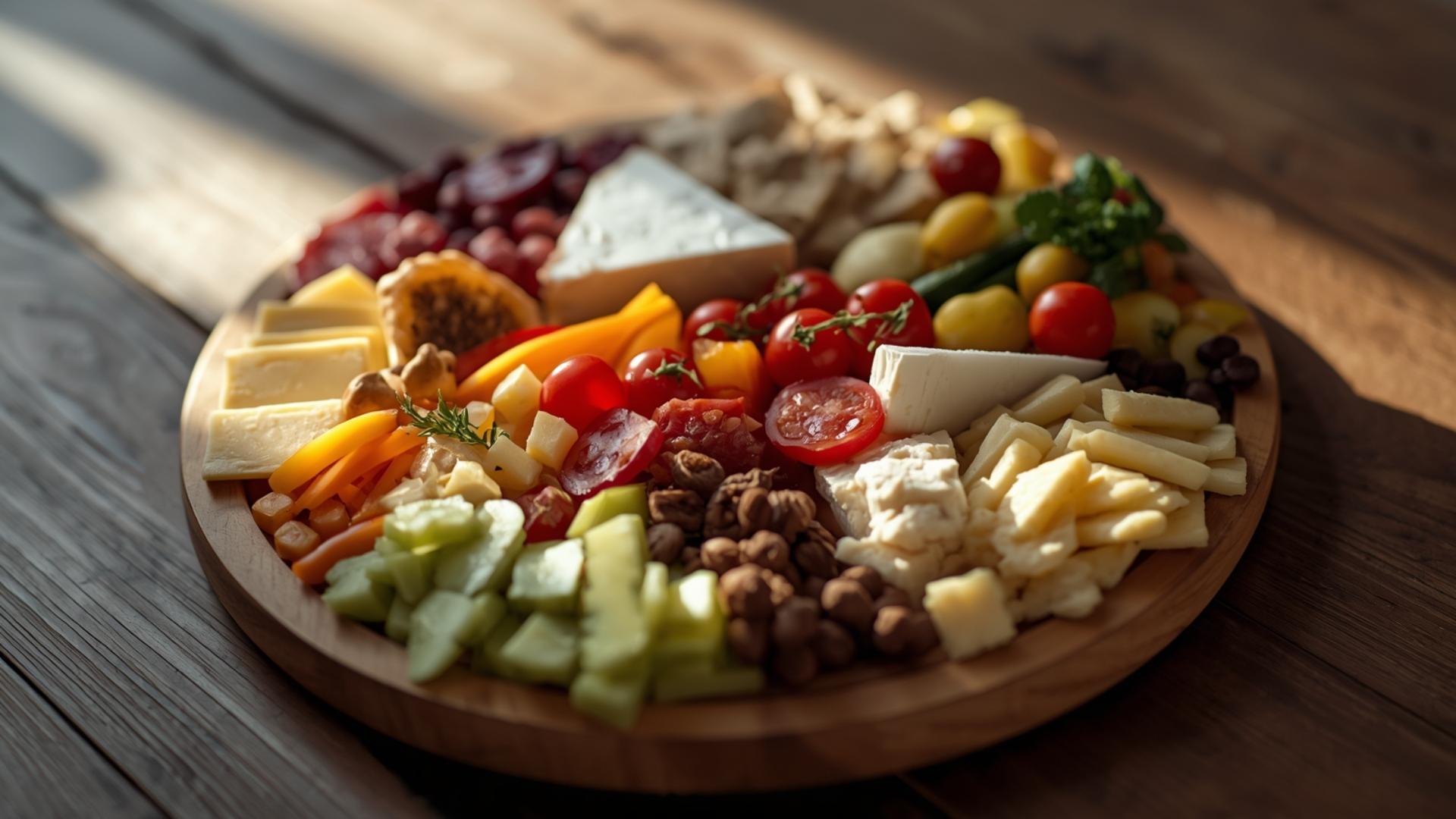 Cheese and Vegetables