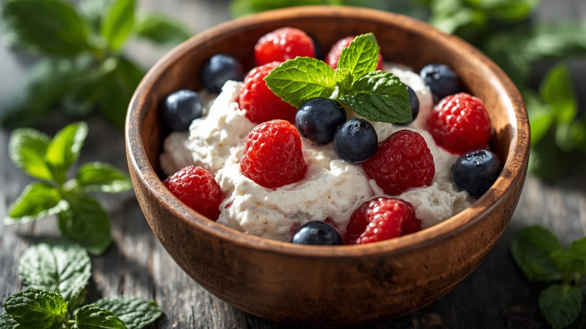 Cottage Cheese and Berries